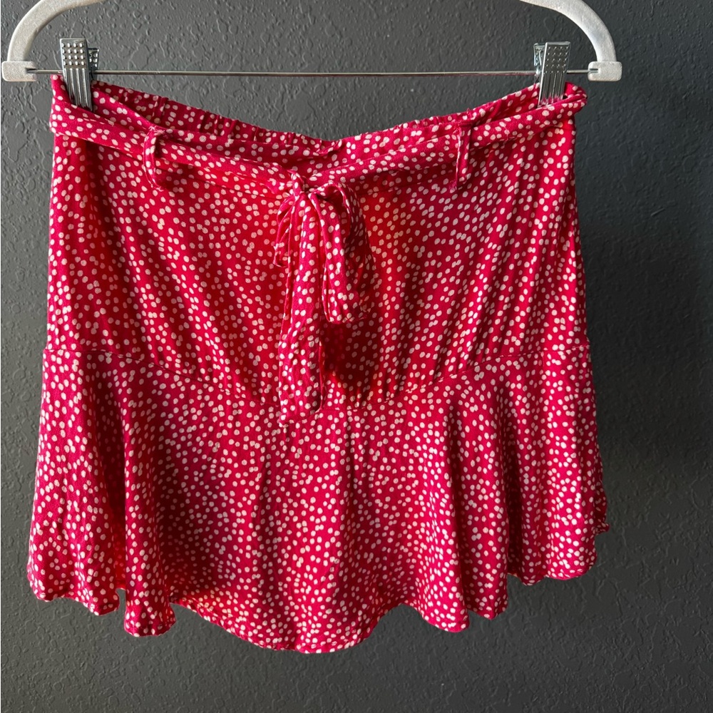 Urban Romantics Patterned Mini Skirt - image 1